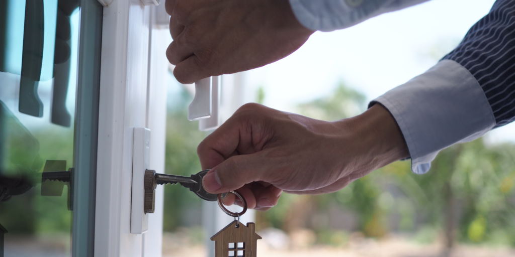 Mobile locksmith van offering rekey services in Jacksonville ar